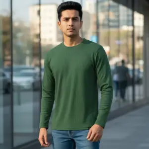 Bottle Green Full-Sleeve